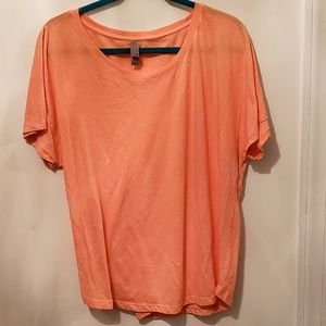 Last chance Next Level Apparel Peach tee